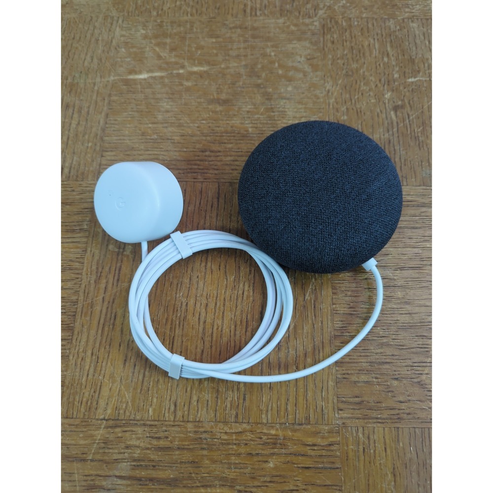 Google Home Mini 2nd Gen Smart Speaker - Charcoal Grey - Used - Model H2C